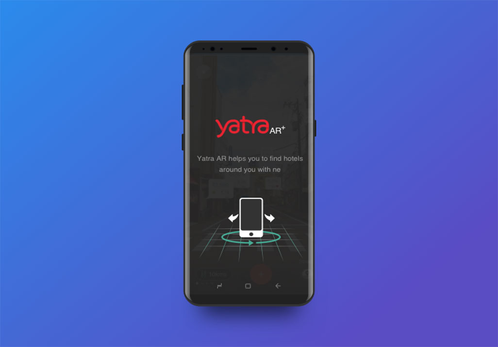 Yatra augmented reality app